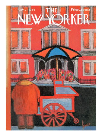 The New Yorker Cover - November 21, 1964 by Robert Kraus Pricing Limited Edition Print image
