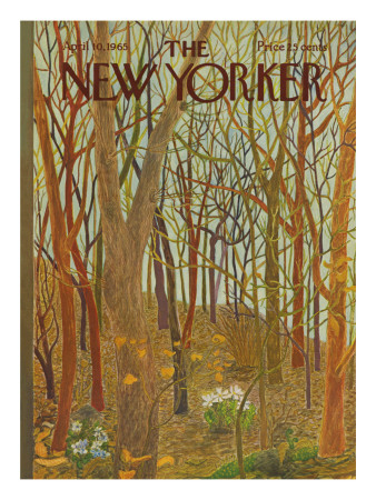 The New Yorker Cover - April 10, 1965 by Ilonka Karasz Pricing Limited Edition Print image