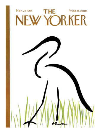 The New Yorker Cover - March 23, 1968 by Abe Birnbaum Pricing Limited Edition Print image