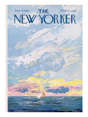 The New Yorker Cover - June 14, 1969 by Charles E. Martin Pricing Limited Edition Print image