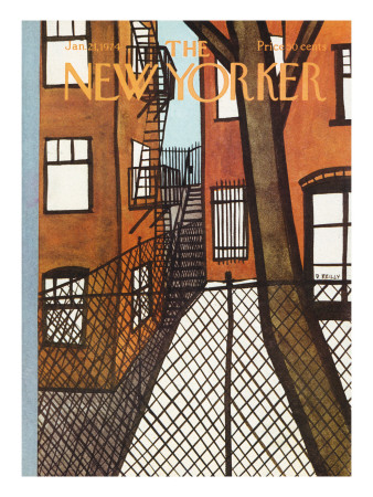 The New Yorker Cover - January 21, 1974 by Donald Reilly Pricing Limited Edition Print image