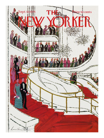 The New Yorker Cover - September 30, 1974 by Laura Jean Allen Pricing Limited Edition Print image