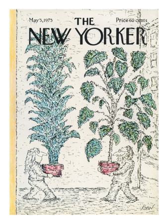The New Yorker Cover - May 5, 1975 by Edward Koren Pricing Limited Edition Print image