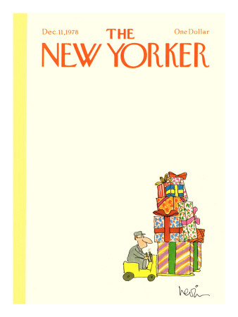 The New Yorker Cover - December 11, 1978 by Arnie Levin Pricing Limited Edition Print image