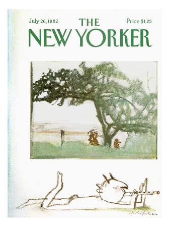 The New Yorker Cover - July 26, 1982 by Andre Francois Pricing Limited Edition Print image