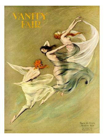 Vanity Fair Cover - August 1924 by Warren Davis Pricing Limited Edition Print image