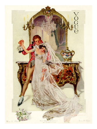 Vogue Cover - May 1912 by Frank X. Leyendecker Pricing Limited Edition Print image