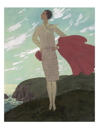 Vogue - July 1927 by Pierre Brissaud Pricing Limited Edition Print image