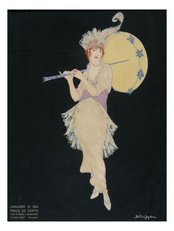 Vogue - January 1914 by Helen Dryden Pricing Limited Edition Print image