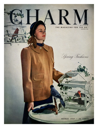 Charm Cover - March 1947 by Hal Reiff Pricing Limited Edition Print image
