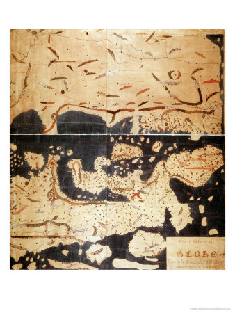 Map Of The Mediterranean, Europe And Africa, Commissioned By Roger Ii, Norman King Of Sicily, 1154 by Abu Abdallah Muhammad Al-Idrisi Pricing Limited Edition Print image