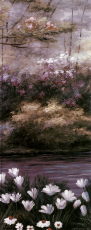 Blooming Isle Panel Ii by Diane Romanello Pricing Limited Edition Print image