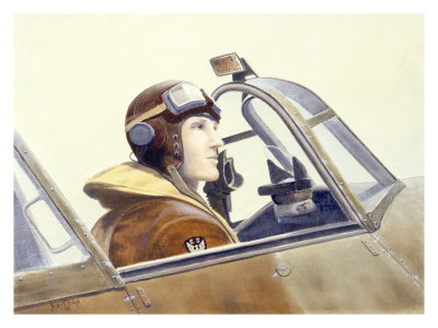 Avg Eagle Squadron Pilot by Bill Northup Pricing Limited Edition Print image