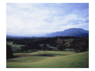 Princeville Golf Club The Prince Course, Hawaii by Stephen Szurlej Pricing Limited Edition Print image