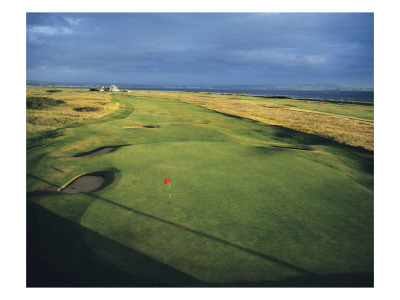 Royal Troon Golf Club, Hole 18 by Stephen Szurlej Pricing Limited Edition Print image