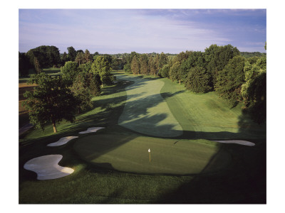 Oak Hill Country Club East Course, Hole 18 by Stephen Szurlej Pricing Limited Edition Print image