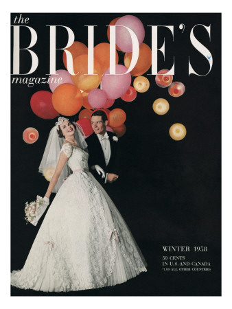 Brides Cover - October, 1958 by William Helburn Pricing Limited Edition Print image