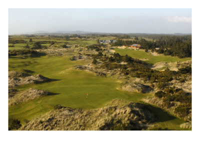 Bandon Trails Golf Course, Aerial by J.D. Cuban Pricing Limited Edition Print image