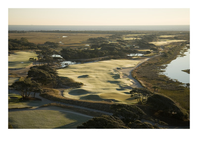 Kiawah Island Resort, Ocean Course, Sand Dunes by Stephen Szurlej Pricing Limited Edition Print image