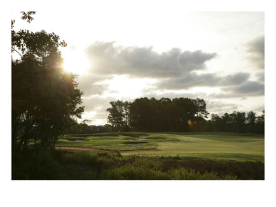 King Carter Golf Club, Morning Sunlight by Stephen Szurlej Pricing Limited Edition Print image
