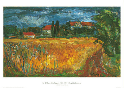 Cornfield, Ponterme by Sir William Mac Taggart Pricing Limited Edition Print image