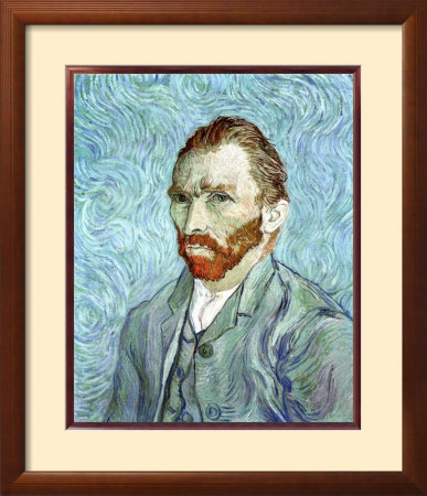 Self-Portrait (1889) by Vincent Van Gogh Pricing Limited Edition Print image