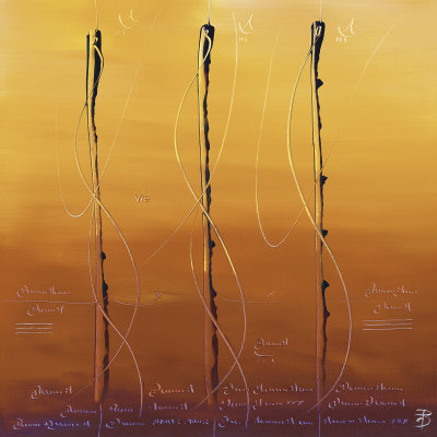 Universal Vibration Vi by Carole Becam Pricing Limited Edition Print image