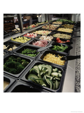 Salad Bar by Matthew Borkoski Pricing Limited Edition Print image