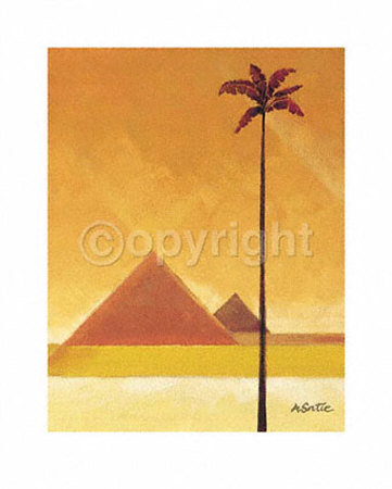 Pyramid Iii by Alain Satie Pricing Limited Edition Print image