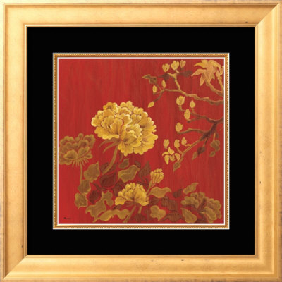 Lacquer Floral I by Mandy Boursicot Pricing Limited Edition Print image