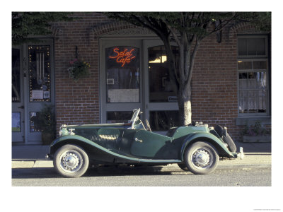 Classic Mg Mark-Ii Roadster, Washington, Usa by William Sutton Pricing Limited Edition Print image