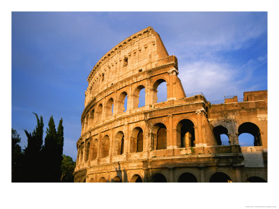 The Colosseum Lit By The Late Day Sun by Taylor S. Kennedy Pricing Limited Edition Print image