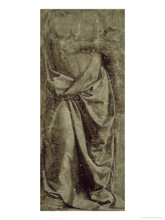 Draped Figure by Leonardo Da Vinci Pricing Limited Edition Print image