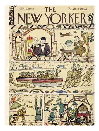 The New Yorker Cover - July 15, 1944 by Rea Irvin Pricing Limited Edition Print image