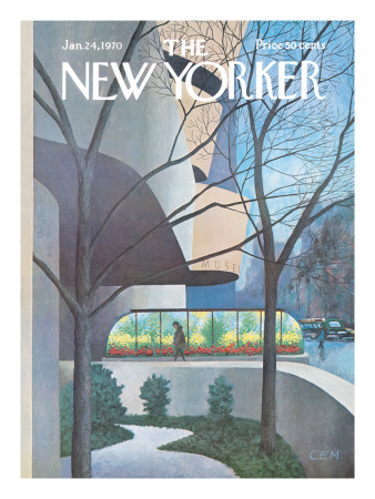 The New Yorker Cover - January 24, 1970 by Charles E. Martin Pricing Limited Edition Print image