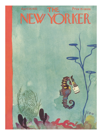 The New Yorker Cover - April 23, 1932 by E.B. White Pricing Limited Edition Print image
