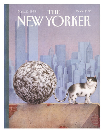 The New Yorker Cover - March 22, 1993 by Gürbüz Dogan Eksioglu Pricing Limited Edition Print image