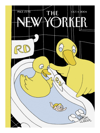 The New Yorker Cover - October 4, 2004 by Gahan Wilson Pricing Limited Edition Print image