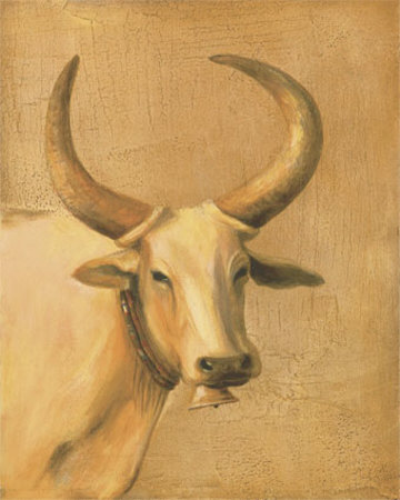 Tan Cow by Klaus Gohlke Pricing Limited Edition Print image