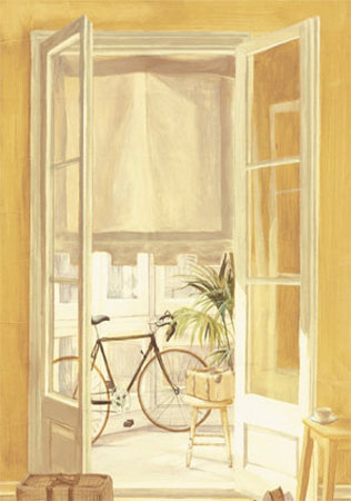 Window And Bicycle by Alejandro Mancini Pricing Limited Edition Print image