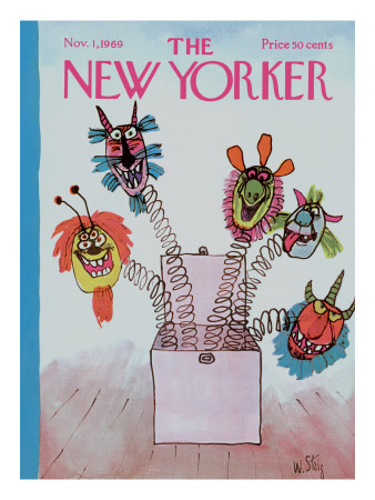 The New Yorker Cover - November 1, 1969 by William Steig Pricing Limited Edition Print image