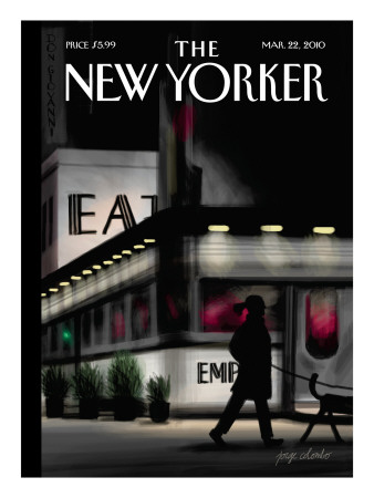 The New Yorker Cover - March 22, 2010 by Jorge Colombo Pricing Limited Edition Print image