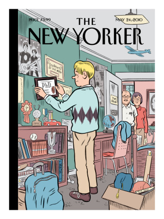 The New Yorker Cover - May 24, 2010 by Dan Clowes Pricing Limited Edition Print image
