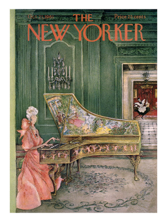 The New Yorker Cover - October 21, 1961 by Mary Petty Pricing Limited Edition Print image