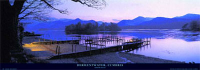 Derwentwater, Cumbria by Harris Granville Pricing Limited Edition Print image