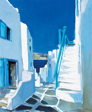 Les Cyclades by Silvio Magni Pricing Limited Edition Print image