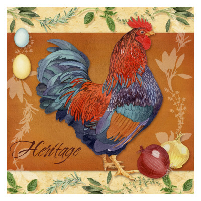 Heritage Rooster by Lynnea Washburn Pricing Limited Edition Print image