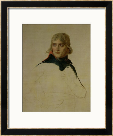Unfinished Portrait Of General Bonaparte (1769-1821) Circa 1797-98 by Jacques-Louis David Pricing Limited Edition Print image