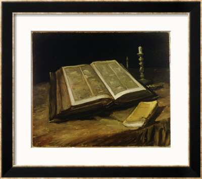 The Bible: Still Life by Vincent Van Gogh Pricing Limited Edition Print image