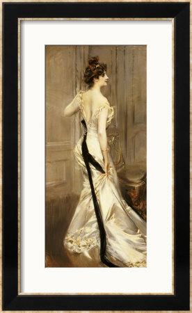 The Black Sash, Circa 1905 by Giovanni Boldini Pricing Limited Edition Print image